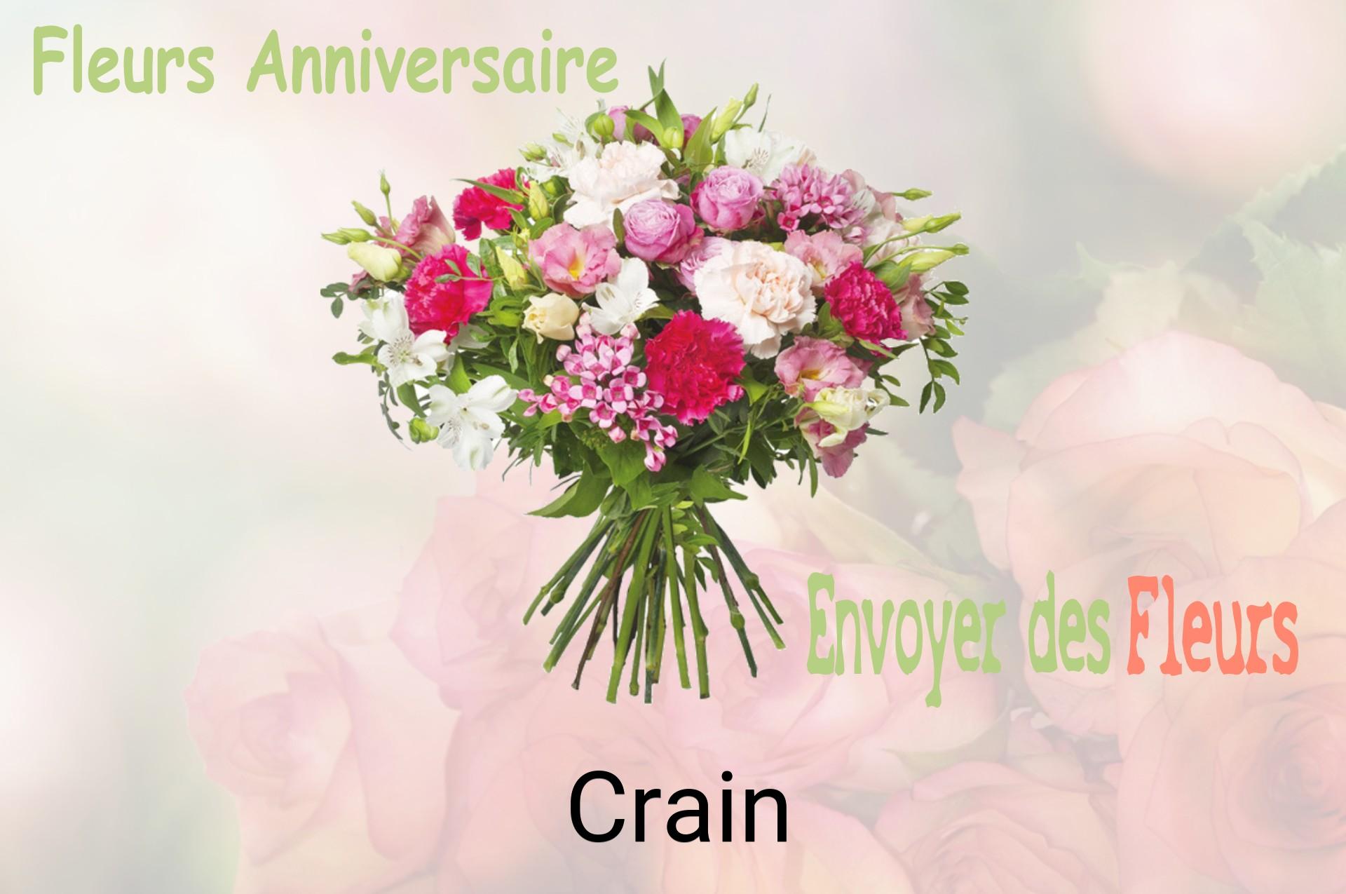 Bouquet de fleurs d’anniversaire livré à Crain