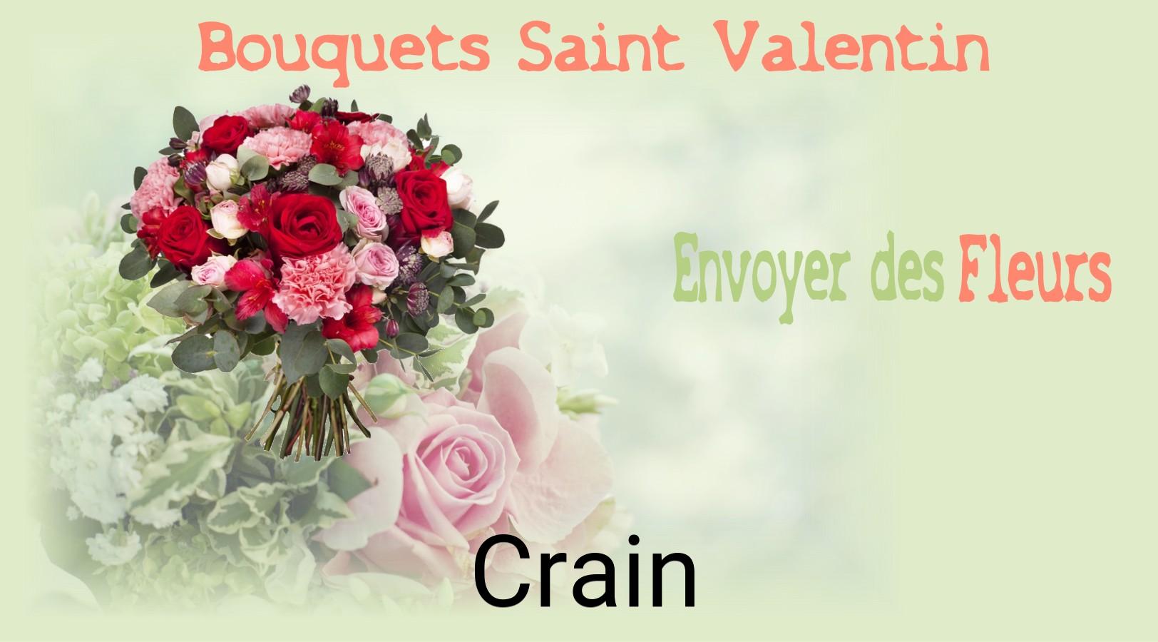 Roses de Saint-Valentin livrées à Crain